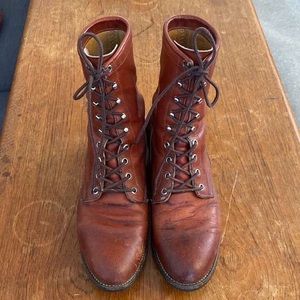 Justin Lace Up Boots